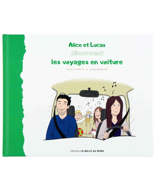 Alice et Lucas découvrent les voyages en voiture