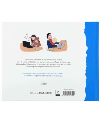Lot de 3 livres : Les aventures d’Alice et Lucas – Télétravail, voyages, écologie, vacances & intelligence artificielle