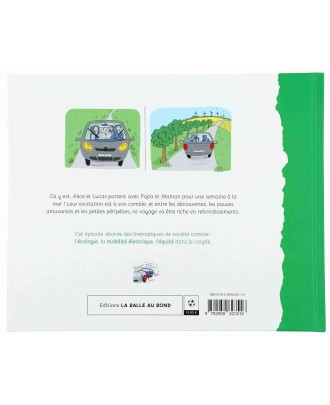 Lot de 3 livres : Les aventures d’Alice et Lucas – Télétravail, voyages, écologie, vacances & intelligence artificielle